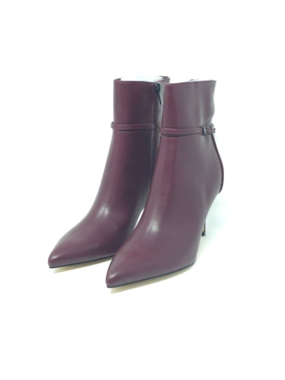 Calvin Klein Vivera Stiletto Heel Ankle Dress Bootie Size US 9.5M Dark Red